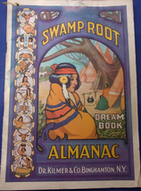 Vintage Swamp Root Dream Book Almanac Dr. Kilmer &amp; Co 1940 - £15.13 GBP