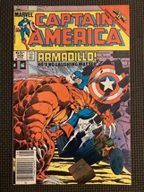 CAPTAIN AMERICA #308 AUG 1985 MARVEL COMICS ARMADILLO JOHN BYRNE ART - $7.90