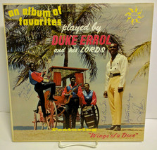 Duke Errol And His Lords An Album Of Favorites, C-LP-3081, Band Signed Reggae LP - £31.66 GBP