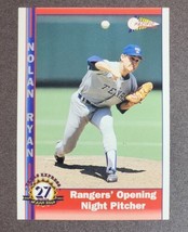 1993 Pacific Nolan Ryan Opening Night Pitcher #221 Texas Rangers VTG Bas... - €2,16 EUR