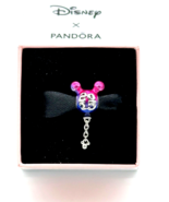 Disney Parks Mickey Balloon Dangle Pandora Charm 2025 Mouse Ears NIB - $108.89