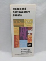 Vintage 1979 AAA Alaska And Northwestern Canada Travel Map - £28.55 GBP