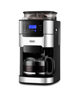 10-Cup Drip Coffee Maker with Built-in Grinder, Programmable Brew Coffee... - $619.64