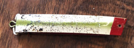 Vintage South Bend Super Duper Flake Redhead 1 3/8" #503 Wiggler Fishing Lure - $6.80