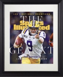 Joe Burrow LSU National Champs Sports Illustrated Cover Photo Framed - $39.99