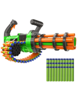 Adventure Force V-Twin Motorized Gatling Toy Gun with Rotating Dart Belt - $52.99