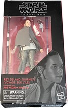 Star Wars The Black Series #58 REY Island Journey 6&quot; Action Figure Set NEW - £11.98 GBP