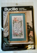 Linda Gillum Little Deeds of Kindness Counted Cross Stitch KIT Bucilla New 1991 - $14.84