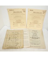 Vintage Lot of Wards AirLine &amp; Silvertone Radio Schematics ~  1930&#39;s - $14.99