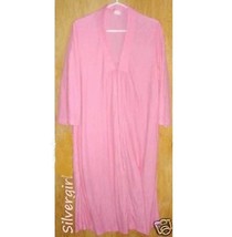 Lightweight Pink Fuzzy Pullover Zip Housecoat - $12.99