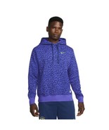 Nike X Brazil Club Fleece Men’s S Hoodie Purple Leopard Official Footbal... - $82.95