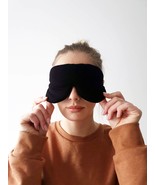 Best Everyday eye pillow - Black eye mask - Unisex sleeping mask - Organ... - £16.54 GBP