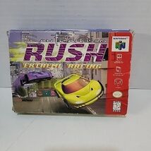 San Francisco RUSH Extreme Racing Nintendo 64 N64 BOX &amp; INSERTS ONLY w/P... - $924.47 MXN