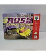 San Francisco RUSH Extreme Racing Nintendo 64 N64 BOX &amp; INSERTS ONLY w/P... - $70.14 CAD