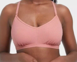 Women&#39;s Nursing Wirefree Racerback Bralette - Auden Mauve Size Small - $10.66