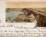 The Eads Bridge St. Louis MO Postcard PC573 - £11.76 GBP