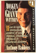 Awaken The Giant Within By Anthony Tony Robbins - 1991 First Edition  - £11.80 GBP