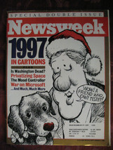 NEWSWEEK December 29 1997 January 5 1998 1997 in Review IN Cartoons - £6.82 GBP