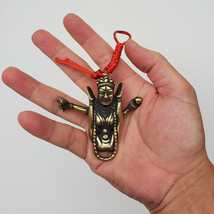 Tibetan Buddhist Vajrayogini Dakini Brass Statue Pendant Amulet 3&quot; - Nepal - $49.99