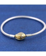 Sterling silver and 14k Gold-plated Snake Clasp &amp; Chain Bracelet  563683C01 - $45.13 CAD+