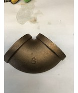 90° Elbow: Brass, 3 in x 3 in Fitting Pipe Size, Female NPT x Female NPT - $101.59 CAD