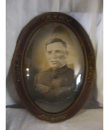 Vintage Frame Bubble Glass Pre War English? Soldier - €250,79 EUR
