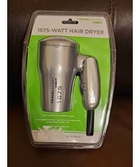 TRAVEL SMART BY CONAIR 1875-WATT FOLDING HAIR DRYER TS127X - $40.55 CAD