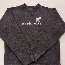 Outfitter Trading Park City Men's Gray Cotton Blend Pullover Sweater Size Small image 11