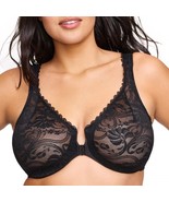 Full Figure Plus Size Wonderwire 42B Front-Closure Stretch Lace Bra Unde... - $55.91 CAD