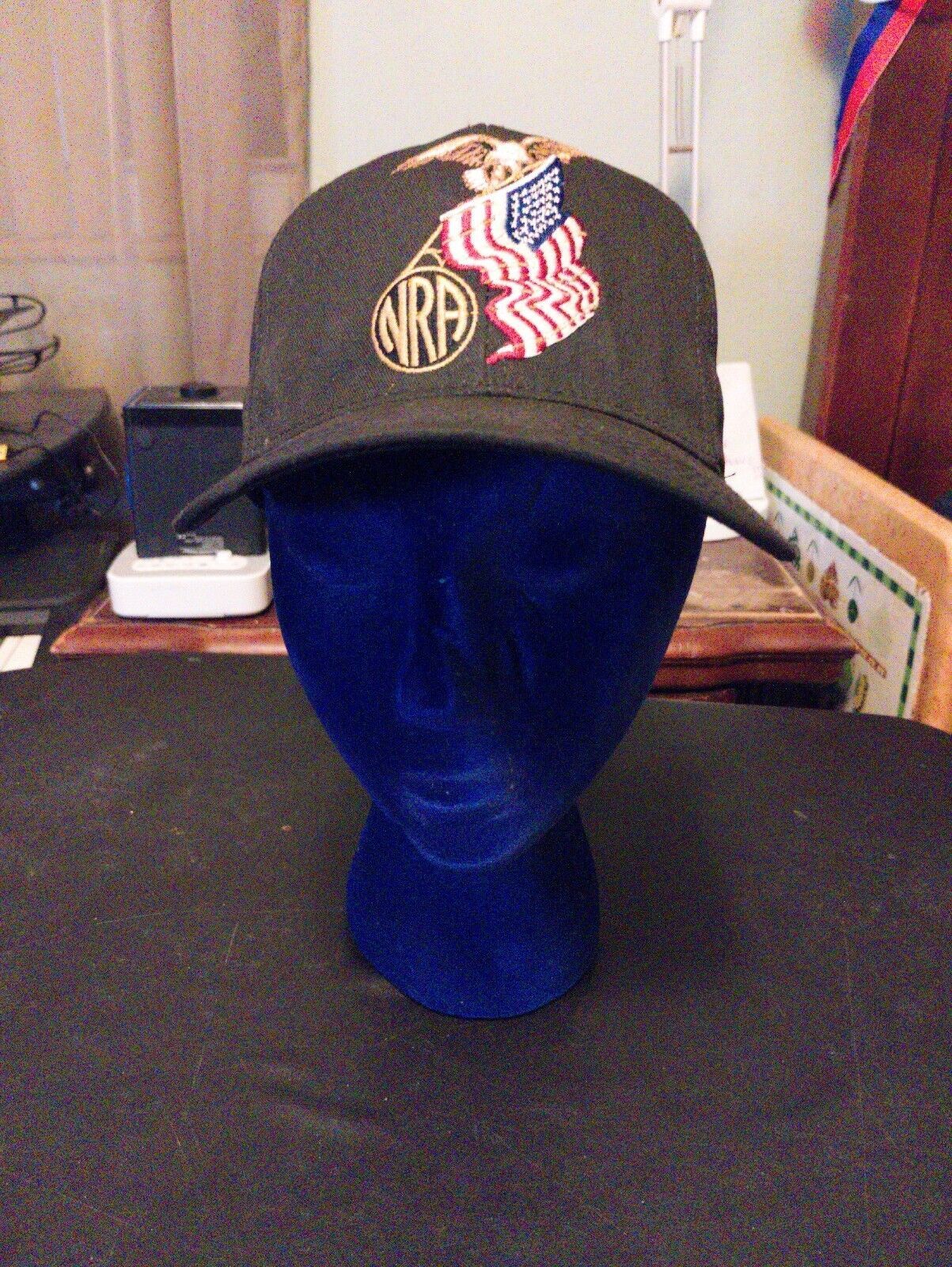 NRA Millennium Life Member Snap Back Truckers Hat Cap USA Made NRA Black - $14.84