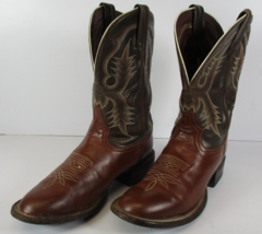 Tony Lama Size 8 D CS2000 Brown USA MADE Cowboy Boots - $80.00