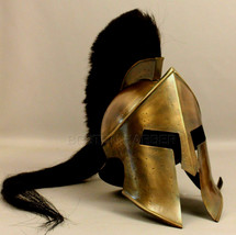 300 King Leonidas Spartan Helmet Medieval W/Leather Lining Warrior-
show orig... - £71.07 GBP