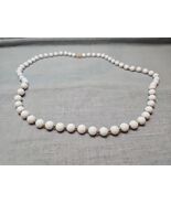Pearl Costume Jewelry Necklace, Clasp, White, 31&#39;&#39; - €8,57 EUR
