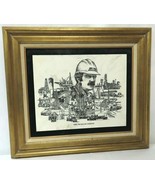 The Oil &amp; Gas Legend Etched Marble David Frederick Gray Limited Edition ... - £314.36 GBP