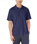 Kirkland Signature Mens Polo Blue Shirt Golf Moisture Wicking Stretch UP... - $50.95 CAD