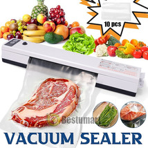 Commercial Vacuum Sealer Saver Machine Food Preservation System W/Free B... - $54.99