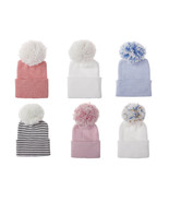 Newborn Baby Infant Girl Toddler Hospital Caps Warm Beanie Hat Baby Show... - $93.60 MXN