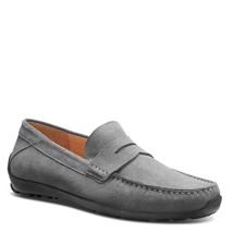 Samuel Hubbard Free Spirit Men&#39;s Suede Driving Moc Gray Size 13 - £87.04 GBP