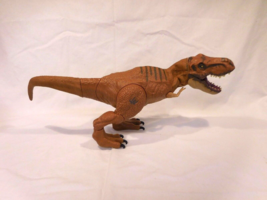 T-Rex Action Figure Jurassic Park Dinosaur Electronic Toy Roar Stomp Sound Gift - £14.02 GBP