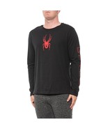 Spyder Mens Carve Big Bug Long Sleeve T-Shirt, Baselayer Shirt, Size M, NWT - £20.52 GBP