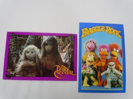 2 1983 Art Of The Muppets The Dark Crystal &amp; Fraggle RocK Jim Henson Pos... - $7.91
