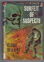 George Bellairs Surfeit Of Suspects 1964 British Hardcover Dj Mystery Littlejohn - £14.37 GBP