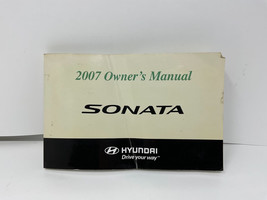 2007 Hyundai Sonata Owners Manual Handbook OEM J01B14007 - £25.07 GBP