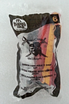McDonalds 2008 Pirates Of The Caribbean No 6 Cannon Fire Pirate Ship Disney Toy - £5.58 GBP