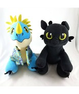 Build A Bear How To Train Your Dragon Plush Toy Lot Stormfly Toothless 1... - £23.65 GBP