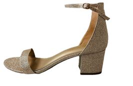 Dream Pairs Women's Shoes Size 11 Gold Glitter Ankle Strap Platform High... - $8.00