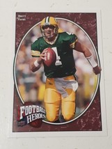 Brett Favre Green Bay Packers 2008 Upper Deck Football Heroes Card #7 - £0.76 GBP
