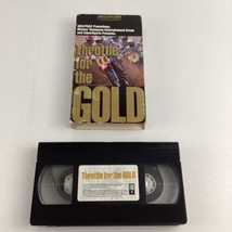 Throttle For The Gold VHS Tape Supercross Dirt Bike Racing Motocross Vintage 90s - £15.25 GBP