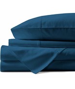 Lavish Touch 100% Cotton Double Brushed Flannel 160 GSM Sheet Set RV Twi... - £32.11 GBP
