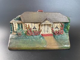 Antique Judd Company #1283 Cast Iron Cottage Farmhouse Doorstop - Original Paint - £339.72 GBP